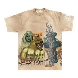 Топы Cactus Jack by Travis Scott Bazaar Souvenir Tee 'Multicolor'