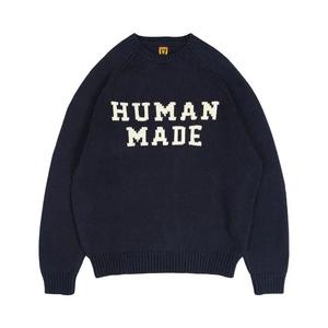 Свитера Human Made Bear Raglan Knit Sweater 'Темно-синий'