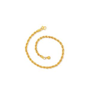 Цепочка для щиколотки из золота 375/9K, модель K003 (4 мм)