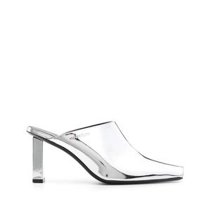 Мюли Sleek 70 с зеркальным эффектом