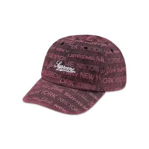 Snapbacks Supreme Multi Type Жаккард Деним 6-панельная 'Фиолетовый'