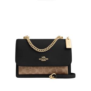 Сумка через плечо Klare Crossbody в фирменном канвасе - Коричневый/Черный мульти