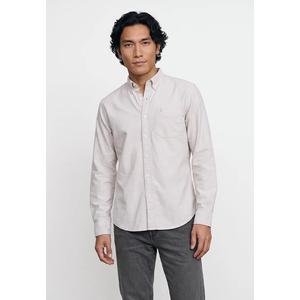 Повседневная оксфордская рубашка slim fit на пуговицах