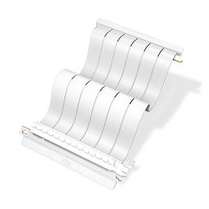 PCCOOLER K101 MESH PCIe 4.0 Riser Cable удлинитель - White белый