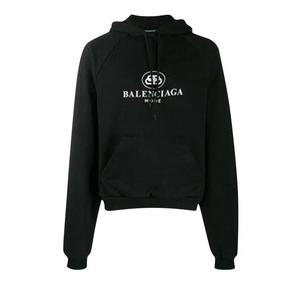 Топы Balenciaga Mode Hoodie 'Black/White'