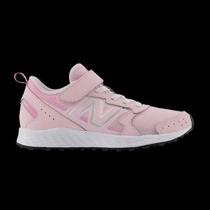 Беговые кроссовки New Balance Fresh Foam 650 Bungee Lace Top Strap Big Kid Wide 'Light Raspberry'