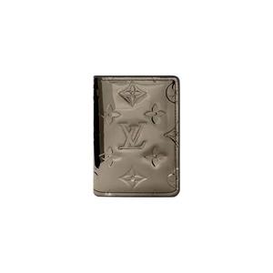 Кошельки Louis Vuitton Pocket Organizer 'Оружейный металл Monogram Mirror Canvas'