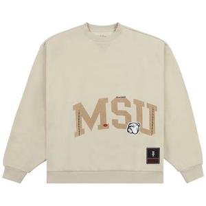 Свитеры Cactus Jack by Travis Scott x Mitchell & Ness Mississippi State University Crewneck 'Tan'