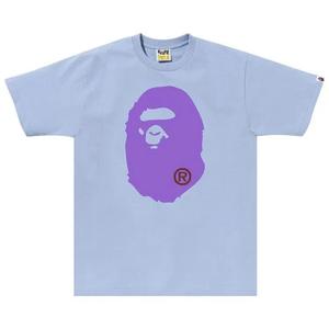 Футболки с коротким рукавом BAPE Colors Big Ape Head Tee 'Sax'