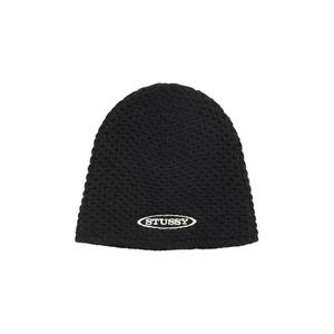 Бини Stussy Textured Knit Skullcap 'Black'