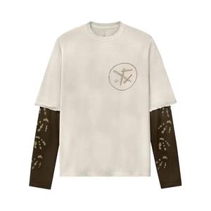 Футболки с длинным рукавом Cactus Jack by Travis Scott Signature Jack Tee II 'Белый'