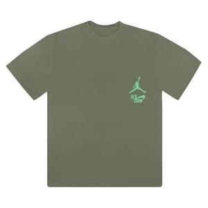 Футболки Travis Scott x Nike Air Jordan Highest T-Shirt 'Olive'