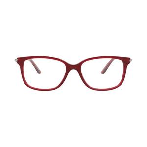 Очки Bottega Veneta Square-Frame Acetate Optical Frames 'Red Ruthenium Transparent'