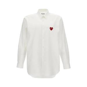 Рубашки на пуговицах Comme des Garçons PLAY Shirt 'Белый'