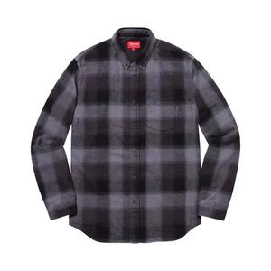 Рубашки Supreme Shadow Plaid Flannel Shirt 'Black'