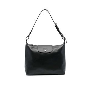 Le Pliage Extra M Leather Hobo черный 10189987