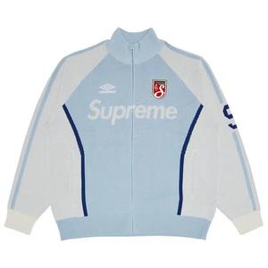 Свитера Supreme x Umbro Zip Up Sweater 'Light Blue'