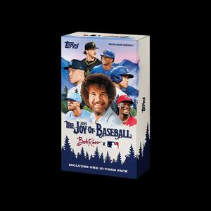 Спортивные карточки 2025 Topps Bob Ross The Joy Of Baseball Happy Little Box