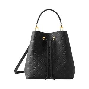 Сумки с ручками Louis Vuitton Neonoe MM 'Black Monogram Embossed Empreinte Cowhide Leather'