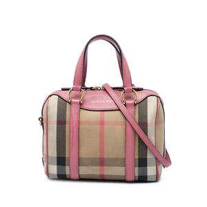 2000-2017 Small House Check Canvas Alchester Bowling Bag сатчел