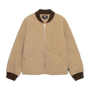 Куртки Stussy 8 Ball Quilted Liner Jacket 'Brown'