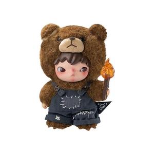 Мягкие игрушки Pop Mart Hirono Living Wild-Fight for Joy Plush Doll 'Brown'