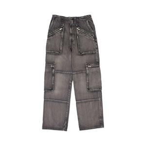 Широкие прямые карго-брюки Amiri Loose Straight 'Aged Black'