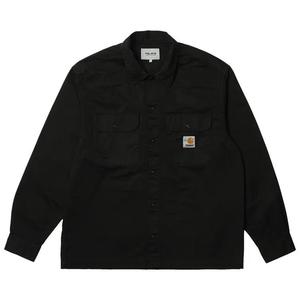 Рубашки на пуговицах Carhartt WIP x Palace Long-Sleeve Master Shirt 'Washed Black'