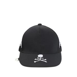 Сетчатая кепка с декором skull