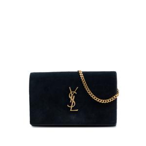 Сумка через плечо Suede Monogram Kate Chain Wallet (2016 год)
