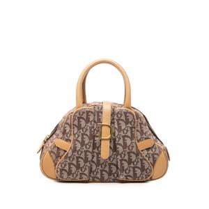 Мини-сумка Diorissimo Canvas Double Saddle Bowler Bag, 2011