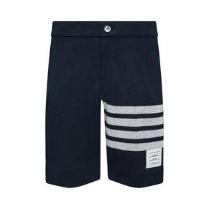 Thom Browne Double Face Knit Bermuda Shorts 'Темно-синий'