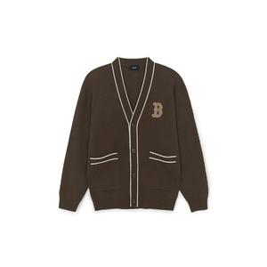 КАРДИГАН CLASSIC MONOGRAM TONETONE BOSTON RED SOX