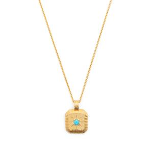 Колье December Birthstone Star с подвеской
