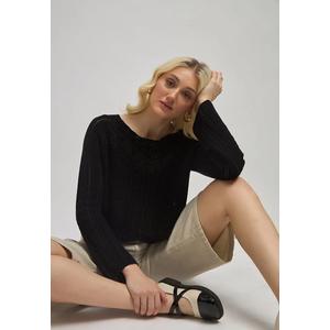 VIRGIO 100% хлопок вязаный топ с рукавом реглан