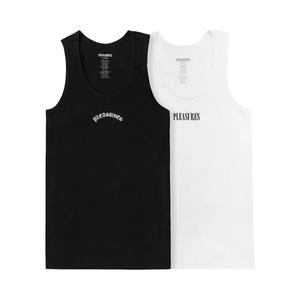 Майки Pleasures Standard Tank Top (2 Pack) 'Black/White'