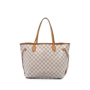 Сумка-тоут Damier Azur Neverfull MM (2010 год)