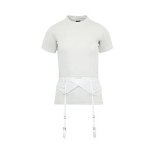 Футболки с коротким рукавом Balenciaga Lingerie T-Shirt 'Dirty White'