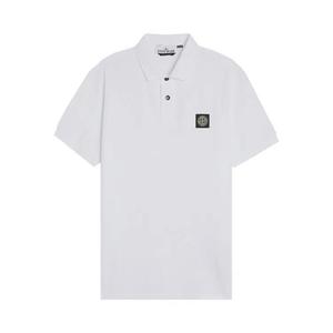 Поло Stone Island Compass Patch Logo Polo 'White'