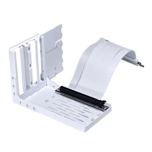 LIAN LI Universal 4-Slots Vertical GPU kit (with Gen 4 riser) - White (сборка оценивается отдельно)