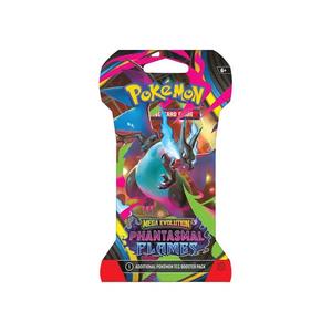Коллекционные карточки Pokémon Mega Evolution: Phantasmal Flames Sleeved Booster (Mega Charizard X Artwork)