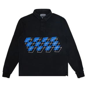 Топы GOAT Exclusive for Manifesto Thames MMXX. Kaleidoscope Rugby Polo