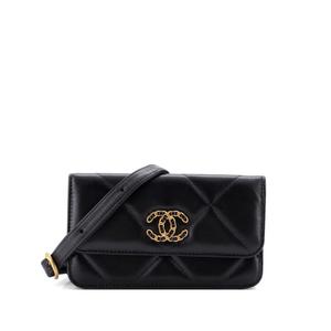 Поясная сумка 19 Phone Holder Bag Quilted Lambskin