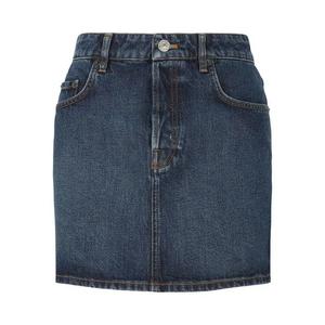 Юбки Balenciaga Low Rise Denim Mini Skirt 'Daddy Wash'