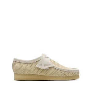Ботинки дезерты Wallabee OFF WHITE MESH