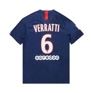 Джерси Бывшие в употреблении Paris Saint-Germain Verratti #6 Home Stadium Jersey 'Темно-синий'