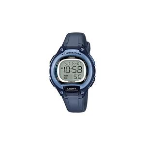 Детские цифровые часы LW-203-2AV с синим ремешком из смолы для детей