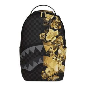Рюкзаки Sprayground Gold Floral Remix Backpack 'Black/Gold'