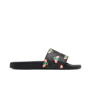 Слайды Gucci GG Supreme Slide 'Bee Print'