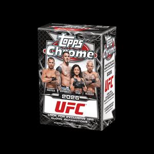 Спортивные карточки 2026 Topps Chrome UFC Factory Sealed Value Box